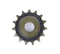 piñón Cadena 15T para CFMOTO 450MT 450mt 450 MT Pequeño Silencioso Duradero Motocicleta Piñón Delantero Rueda De Cadena Piñón De Volante Delantero