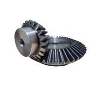 PiñóN CóNico 1 Juego de engranajes cónicos 1:2, módulo,5, 18 dientes, 36, orificio proceso, conmutación 90 grados, acero, tornillo M5(2set 1.5M18T-36T)