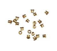 PiñóN CóNico Mini engranajes cónicos de precisión 1:1, 0,3 M, 12T, 1/2mm, transmisión 90 grados, engranaje cónico Metal, modelo DIY(2mm)