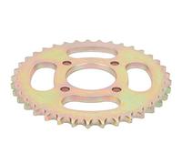 Piñón de 37 Dientes para Triciclo Eléctrico, Biela de 4 Pernos | Engranaje impulsor de 155 mm de diámetro, orificio de 48 mm, revestimiento resistente al óxido, para cadena de moto de