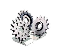 Piñón de acero PASO 520 DIENTES 16 SUZUKI DR 250 S EFGHZ 1982-1987 GN 250 FJKLMNPRSTVW 1987-1998 GZ 250 1999-2007 TU 250 X VWX 1997-1999 VL 250 YINTRUDER 2000-2004 INTRUDER SP 370 1977-1980 DR 400 S TXZ 1980-1982 GN 400 TX 1980-1981 DR 500 R 1982 DR 500 S 1981-1984