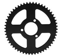 Piñón de acero T8F 54T, 3 orificios, 54 dientes, 35 mm, juego de bielas de acero al carbono, reemplazo de platos para mini motocicleta de 47 cc, 49 cc, ATV Kart