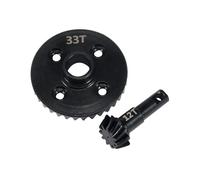 Piñón de anillo de acero, engranajes diferenciales de eje Underdrive Overdrive for coche trepador de control remoto 1/10 for piezas de mejora TRX4 TRX6(33 12T)
