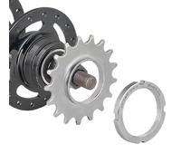 Piñón de bicicleta de alta resistencia de repuesto de una sola velocidad | Mini bicicleta de bolsillo de una sola velocidad para bicicleta de montaña, desplazamiento urbano, ciclismo al aire libre