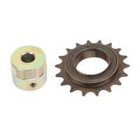 Piñón de bicicleta de una sola velocidad, 18 dientes, roscado, con conector de 13 mm. Accesorio de repuesto para ciclismo.