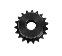 Piñón de cadena de rodillos 1 piñón de cadena 04C de 27-40 dientes, 45#, acero, diámetro interior de 5 mm a 18 mm, rueda dentada industrial, piñón de transmisión de cadena de motor.(29 Teeth,17mm)