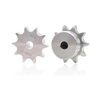 Piñón de cadena de rodillos, Piñón de cadena transmisión industrial acero inoxidable 304 06B 08B 10A 12A 10-25 dientes(08B,20 Teeth)