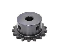 Piñón de cadena de rodillos, Piñón de transmisión por cadena 04C Paso 1/4 pulgada 9T-40T 45 Acero 5-20 mm diámetro(11 Teeth,14mm)