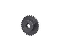 Piñón de cadena dentado, rueda dentada de transmisión de cadena n.° 25, 30 dientes, 04C30T, diámetro interior de 19 mm, paso de 1/4", for cadena de rodillos n.° 25H con tornillos de fijación.(Bore wit