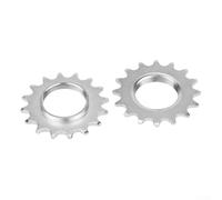 Piñón de engranaje de cassette con engranaje de 50-100 g de acero de carretera acabado galvanizado para bicicleta MTB de una sola velocidad volante de inercia transportable 13t-18t fijo