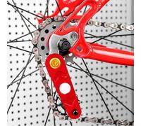 Piñón de engranaje de una sola velocidad para bicicletas de montaña, volante de inercia de acero inoxidable para SH 1317T, diseño robusto (17T)