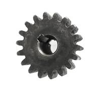 Piñón de engranaje recto 1.5M 15T .5Mod 15 dientes Orificio dentado derecho 6 mm 8 10 12 45# Acero Engranaje principal Transmisión cremallera CNC(12mm keyway 4mm,11pcs 1.5M 15 Teeth)