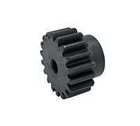 Piñón de engranaje recto de acero de 1,5 m, 12 dientes, 45 mm, transmisión de cremallera de 1,5 módulos for aplicaciones agrícolas y mecánicas.(12 Teeth 5mm Bore)