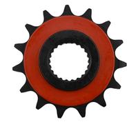 Piñón de Moto para Yamaha Road YBR250 XG250 XT250 Serie XT250X para Serrow 15T Dentro 45T Piñón Trasero Apto para Rueda De Motocicleta con Cadena Transmisión 428(Front Sprocket)