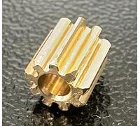 Piñón de repuesto de latón compatible con Lego Duplo Intelli Lok 9 dientes módulo 0,4 eje trasero