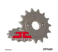 Piñón delantero JT 2116 13 para SUZUKI LTR 450 '06-'12, LTZ 400 '03-'13, RMX 450