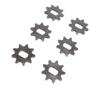 Piñón Delantero, Piñón de Cadena de Acero 6PCS 420 para Mantenimiento