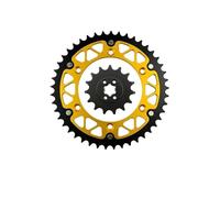 Piñón delantero y trasero 520 45T-52T 15T for motocicleta 200 TS 200 RK,L,M,N,P 1989-1994(51T-15T)