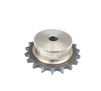 Piñón, engranaje recto de motor alta precisión, 1 pieza 06B, cadena, acero A3, rueda dentada convexa industrial, paso diente 19,05 mm(37Teeth)