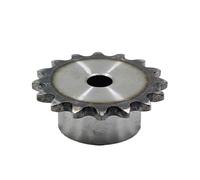 Piñón, engranaje recto de motor alta precisión, 1 pieza, 3 puntos, rueda dentada 35B, 10-25 dientes, cadena 06C, acero, orificio proceso 10 mm, industrial(23 Teeth)