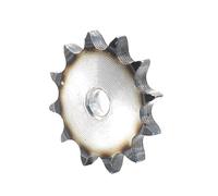 Piñón, engranaje recto, de motor alta precisión, 1 piñón cadena plana 08B, 26-41 dientes, paso acero A3, 12,7 mm, accionamiento industrial (32 dientes)(39 Teeth)