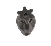 piñón Frontal de Acero Para 2 tiempos 47cc 49cc | Bicicleta de bolsillo 25H T8F 6/7/8 dientes embrague tambor caja de engranajes piñón delantero(25H-6T)