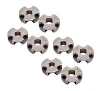 Piñón para motosierra para ES Series para ES con orificio de 9 x 12 mm para mejorar la potencia y reducir el tiempo de inactividad (8 piezas)