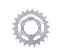 Piñón para Nexus I Alfine Piñón para Bicicleta Rueda Trasera Bujes Desgaste Parte Bujes Repuesto Piñón (Plata 22 Z)