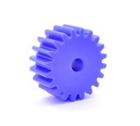 Piñón recto de nylon, Engranaje recto de nylon, módulo 2, espesor 10 mm, orificio mecanizado, 58-100 dientes, transmisión potencia(70 Teeth)