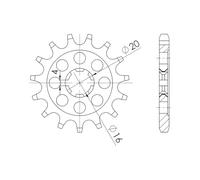 Piñón Supersprox 428 13Z