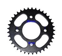 Piñón trasero 420/428 paso de cadena 37T 41T 48T diente 58mm 90mm Compatible con ATV Go Kart Quad Bike motocicleta todoterreno(428-37T)