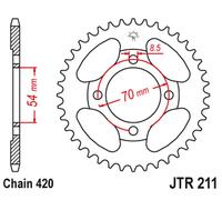 PIÑÓN TRASERO JT 269 39 PARA HONDA C 90 CUB '84-02' (26939JT) (CHAIN.420) BAJO P