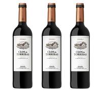 Pinord Vino Clos de Torribas Tinto Crianza - 3 botellas x 750 ml - Total: 2250 ml