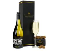 Pinot Gris - Regalo de San Valentín - Champán especial - Ideal para amantes del vino - Detalle elegante para ella o él - Sorpresa única para celebrar el amor