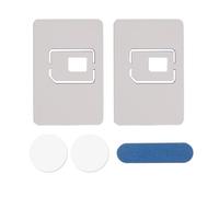 PinQiongZhe Adaptador de tarjeta SIM nano/micro/mini convertidor de tarjetas grande 3 en 1, soporte para tarjetas, 2 unidades