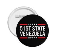 Pins, botones, insignias, alfileres, ropa, mochilas, sombreros, broches, del estado 51 de Venezuela
