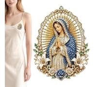 Pins Cristianos para Hombre Imperdibles Virgen María para Camisa