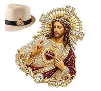 Pins Cristianos para Hombre Imperdibles Virgen María para Camisa