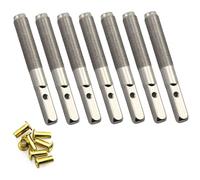 Pins de ajuste de clavos de cuerda fija para cuerdas de arpa de lira