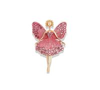 Pins de broche de mujeres Brocher Ballet Brooches Pins de joyería para Lady Elegant Women's Broche Pin Broches de moda decorativa (Color: 06)