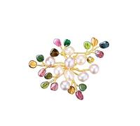 Pins de broche de mujeres Delicados broches de moda Pins de perlas Retro Temperamento Broche Pins de cárdigan - Joya de boda Broches de moda