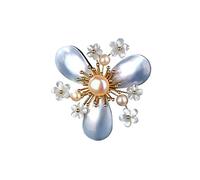Pins de broche de mujeres Pinch de perlas para mujeres Pins de temperamento retro Pins de cárdigan Joyería de fiesta de bodas F Moda