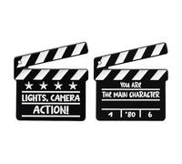 Pins de Cine, Broche de película Pins de la Solapa del Tablero | Broche de metal para niños adultos amante de la película, bolsos y accesorios de cordones