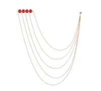 Pins de collar para hombre Pin de la cadena vintage Broche Broche Collar Men's Decoration Lapel Pin Coloque Boda de negocios