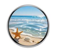 Pins Digital | Botón de Pantalla Táctil Magnética | Pines Electrónica Animada 4.3 Cm - Para Enfermera Empleado Oficina Servicio Reunión Cumpleaños, Se référer au descriptif, ABS+Metal