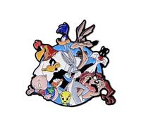 Pin's Looney Tunes Bugs Bunny y sus amigos - 3,5 x 3,5 cm - Pin decorativo - Accesorio de dibujos animados vintage