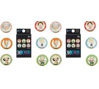 Pins: One Piece - Luffy, Zoro, Chopper and More - 1 of 6 to Collect - Styles May Vary (Paquete de 2)