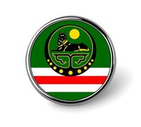 Pins Y Botones Con Banderas De La República De Chechenia Pin De Solapa Personalizado Con Bandera Del Mundo Broches Insignias Para Hombres Mujeres Fiestas Discursos Reuniones Regalos Para Parejas