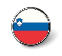 Pins Y Botones Con Banderas De La República De Eslovenia - Pin De Solapa Personalizado Con Bandera Del Mundo Broches Insignias Para Hombres Mujeres Fiestas Discursos Reuniones Regalos Para Parejas