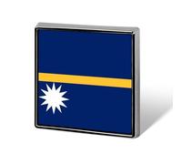Pins Y Botones Con Banderas De La República De Nauru Pin De Solapa Personalizado Con Bandera Del Mundo Broches Insignias Para Hombres Mujeres Fiestas Discursos Reuniones Regalos Para Parejas